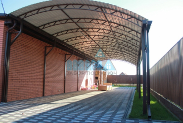 Навесы из профнастила