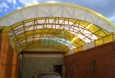 Навесы для коттеджа