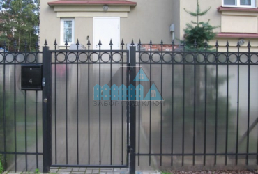 Сварные заборы с поликарбонатом